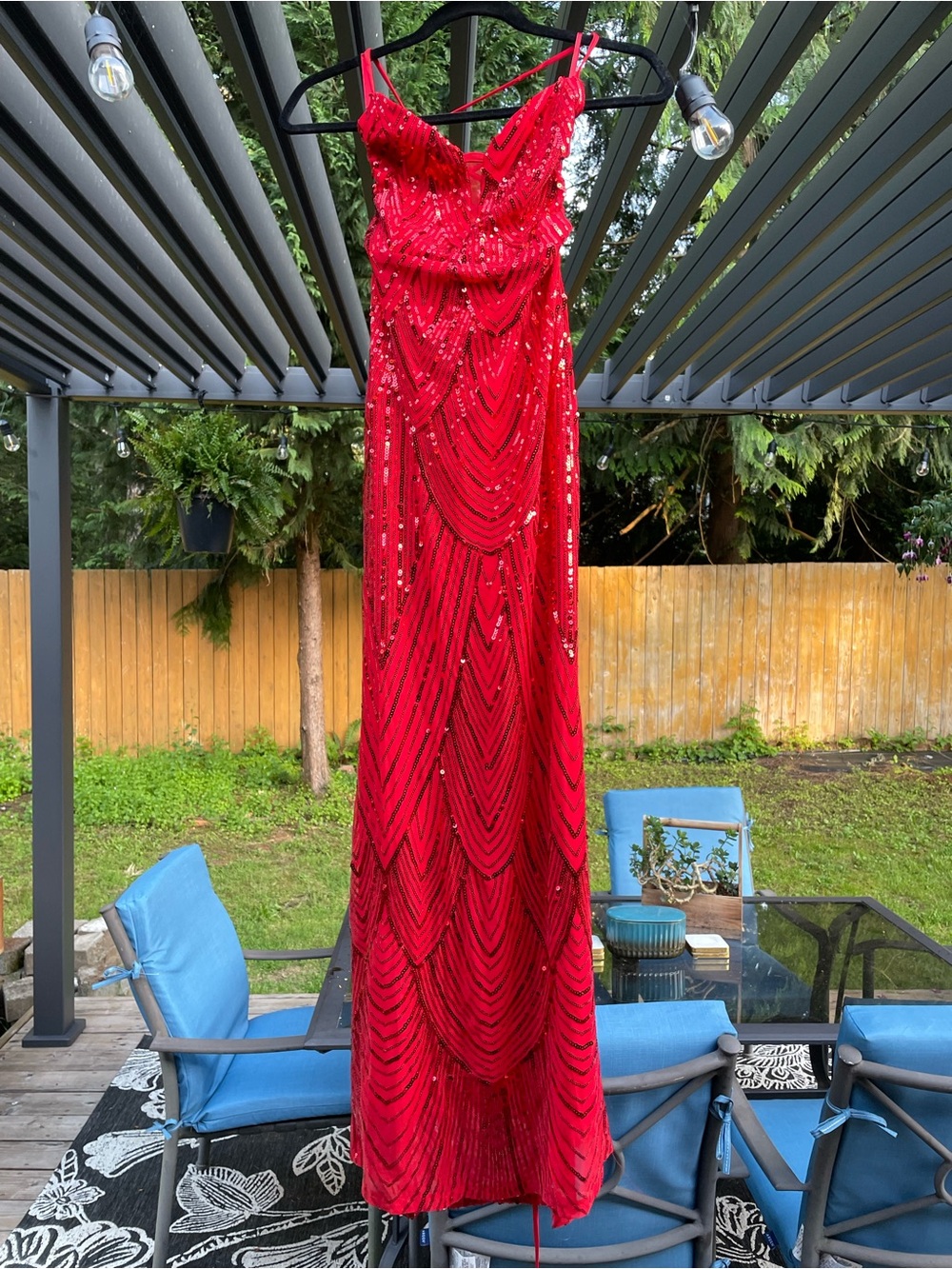Hello Molly Red Strappy Dress